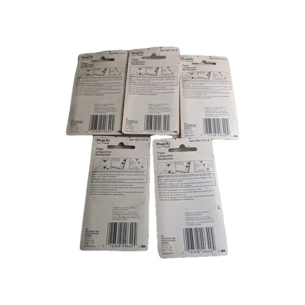 390 3M Post-it Assorted Flag Page Markers .94